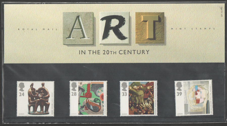 (image for) 1993 Contemporary Art Royal Mail Presentation Pack 237